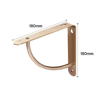 metal shelf end brackets|screwfix wall shelf brackets.